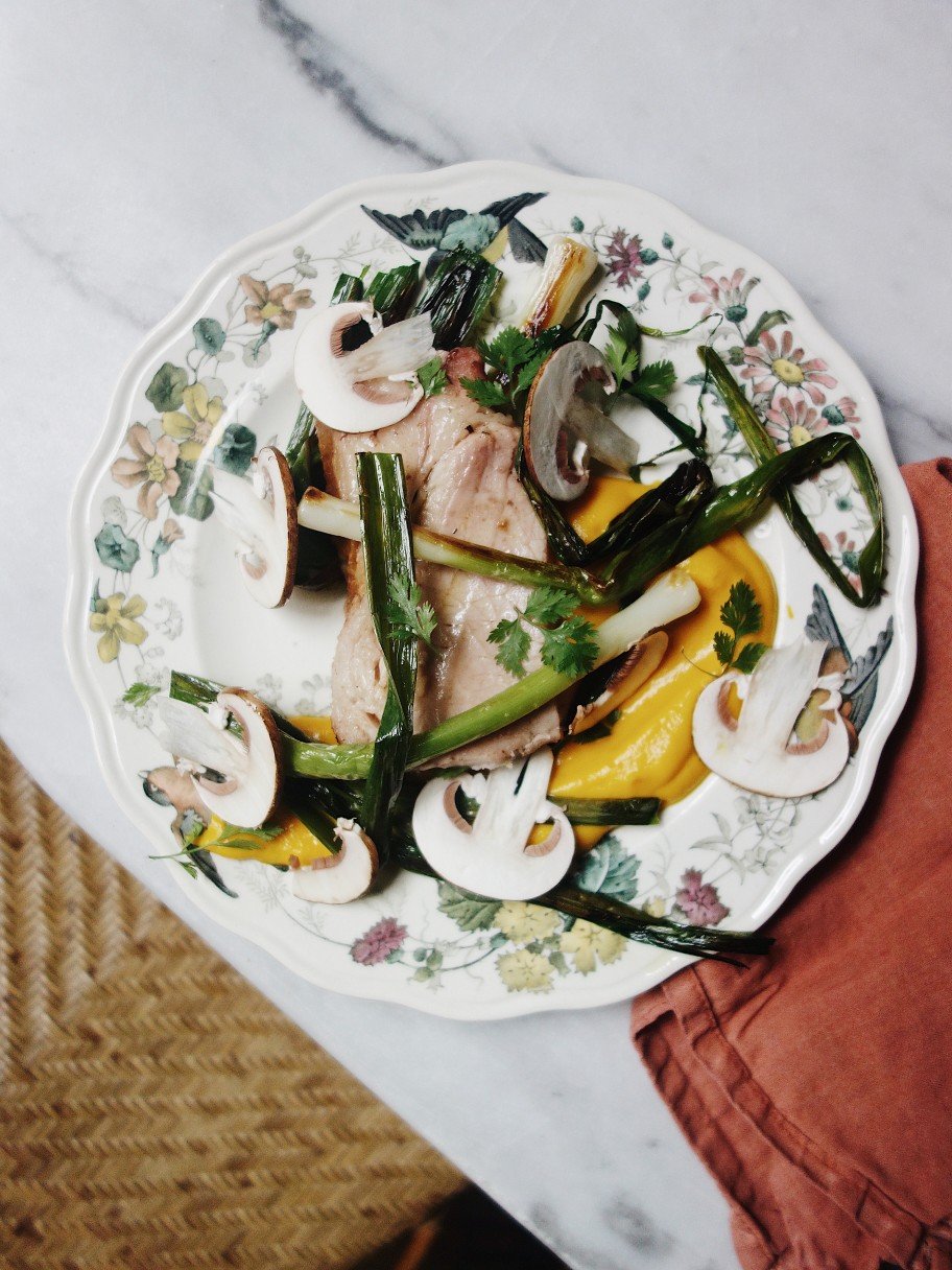 Les légumes d'automne du moment au restaurant Les Résistants