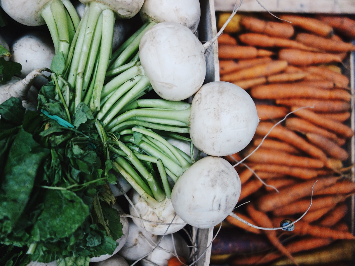 Les légumes d'automne du moment au restaurant Les Résistants