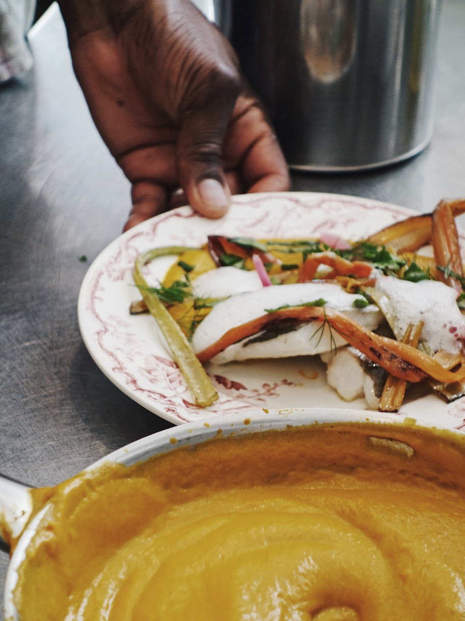 Les légumes d'automne du moment au restaurant Les Résistants