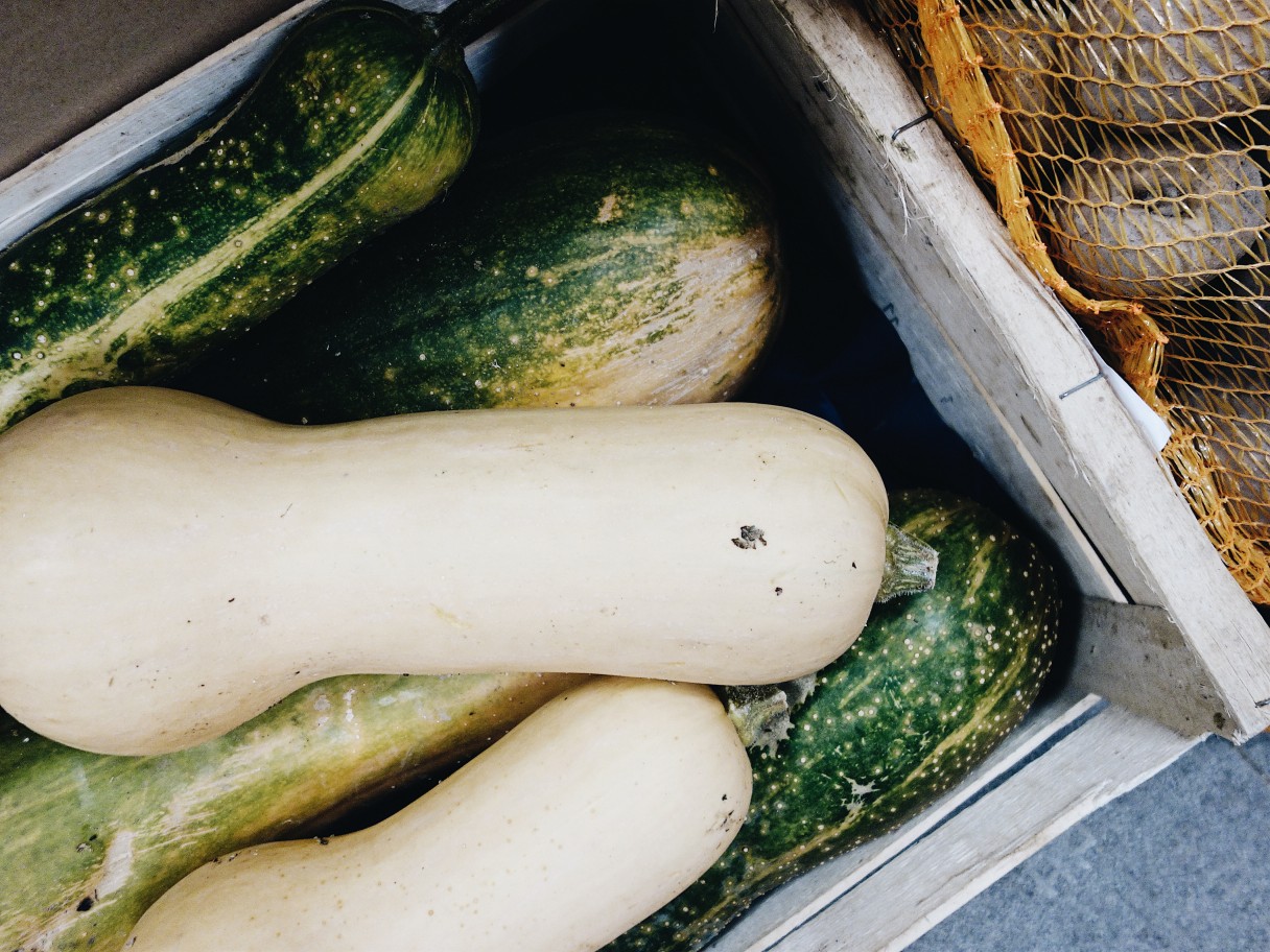 Les légumes d'automne du moment au restaurant Les Résistants