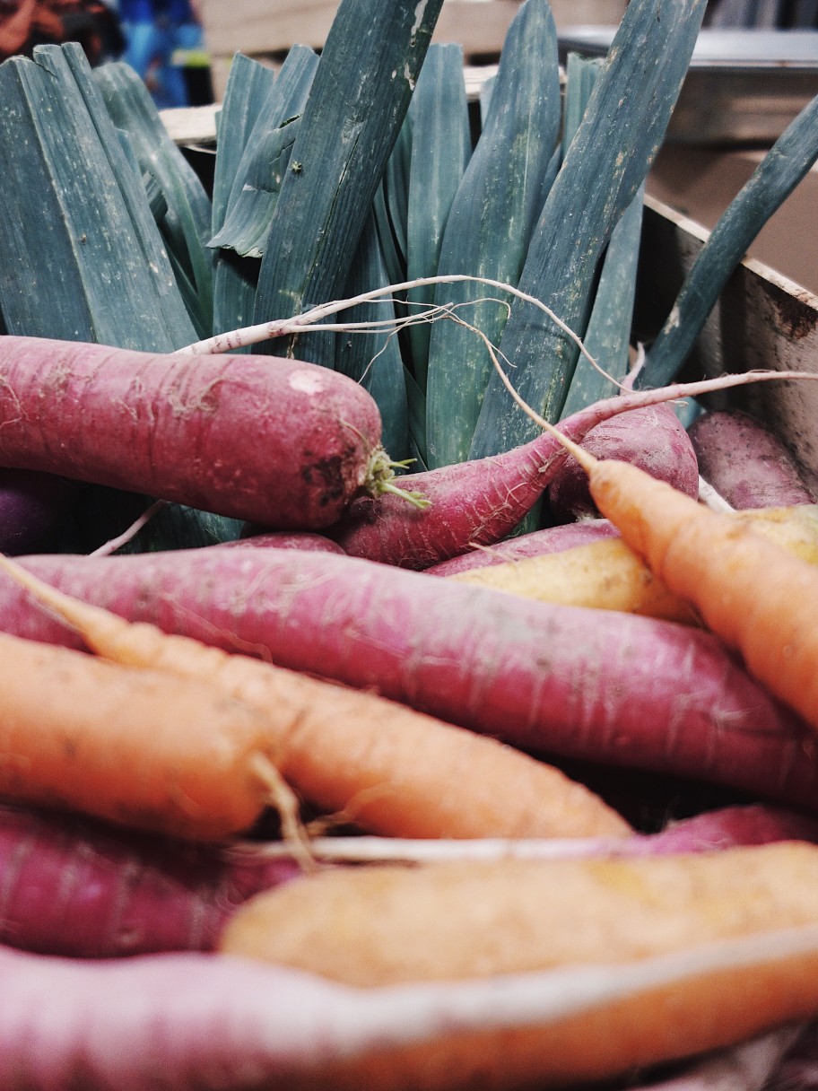 Les légumes d'automne du moment au restaurant Les Résistants