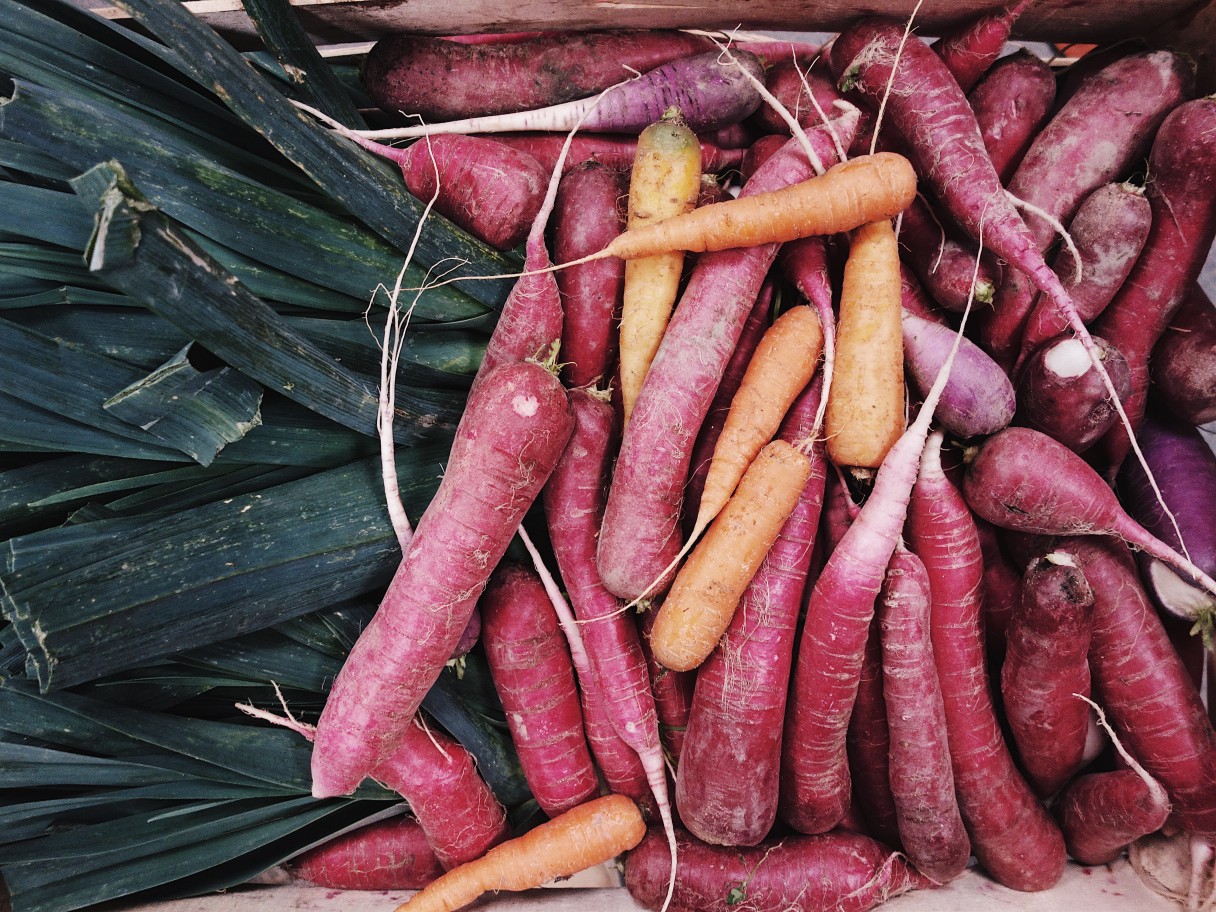 Les légumes d'automne du moment au restaurant Les Résistants