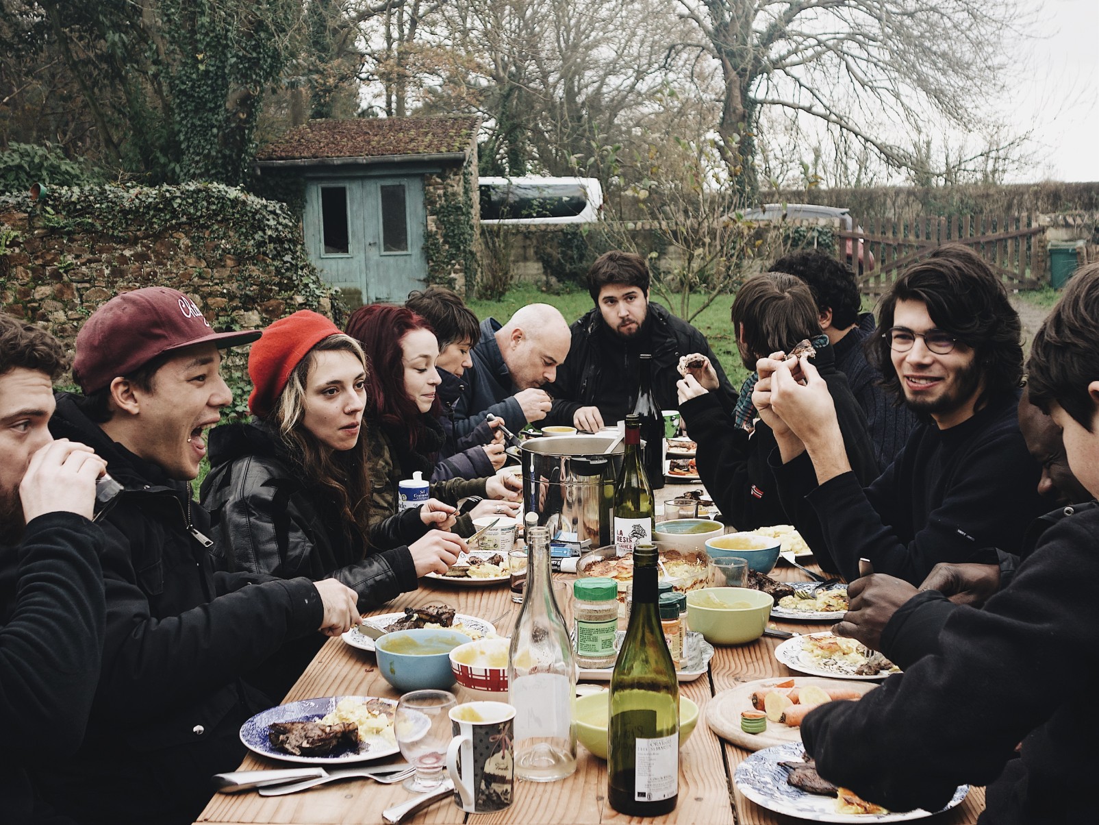 Tournée producteurs en Normandie, chez Les Résistants